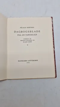 Dagbogsblade fra en fangelejr