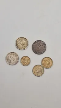 Samling originale finske mønter