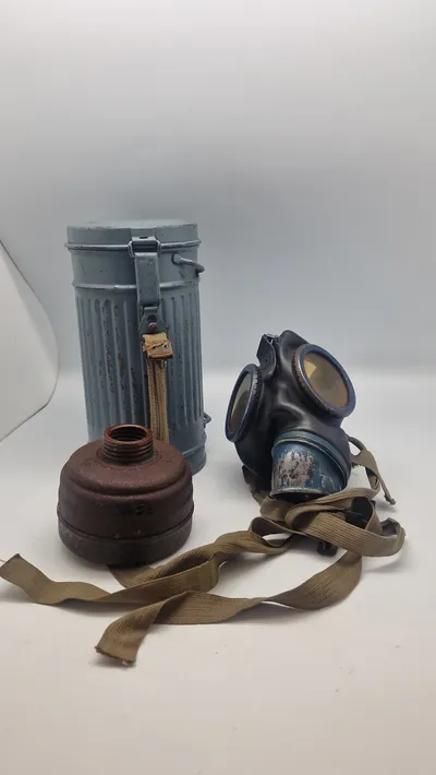 Kort M37 Gasmaske beholder KM