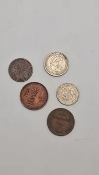 Samling originale russiske mønter