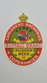 Carlsberg etiket - Buffalo Brand