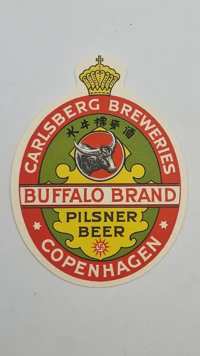 Carlsberg etiket - Buffalo Brand