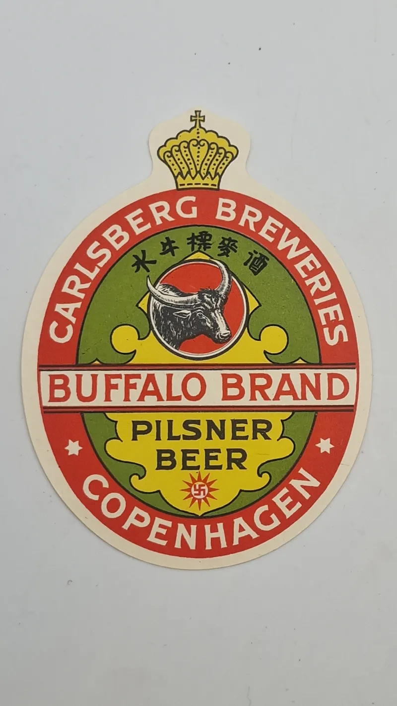 Carlsberg etiket - Buffalo Brand