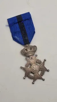 Ridderkors - Belgium, Kingdom. An order of Leopold W V class Knight C 1910