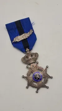 Ridderkors - Belgium, Kingdom. An order of Leopold W V class Knight C 1910