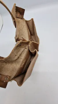 Original brun læder K.43 Magasintaske mærket Ros 44