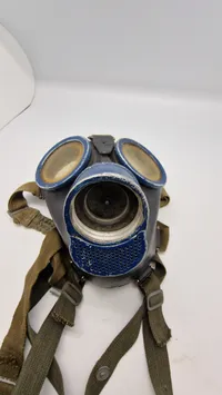 Original Tysk gummi gasmaske M38 Stemplet clf/ str 3
