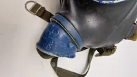 Original Tysk gummi gasmaske M38 Stemplet clf/ str 3
