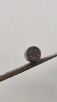 Papirkniv af granat og mønt souvenir 1 VK