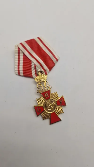 Original medalje for Garde Husar Foreningen