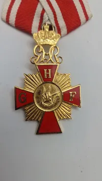 Original medalje for Garde Husar Foreningen