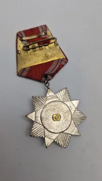 Samling originale Bulgarske  medaljer og tildelingsbeviser fra samme mand