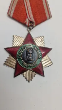 Samling originale Bulgarske  medaljer og tildelingsbeviser fra samme mand