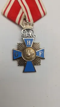 Original medalje for Garde Husar Foreningen