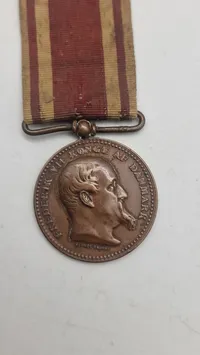 Original dansk krigs deltager medalje 1848-50