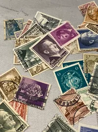 Samling originale tyske frimærker - ww2
