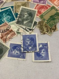 Samling originale tyske frimærker - ww2