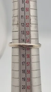 Fingerring 830 sølv