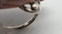 Fingerring 830 sølv