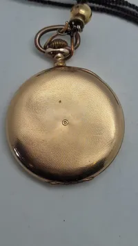 Originalt tysk lommeur gulddubblé