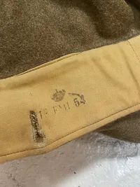 Originalt dansk M/1944 battledress med bukser