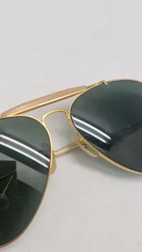 Originale Rayban solbriller med etui (Pilot)