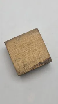 Sjældent originalt stempel fra franske konsulat, med teksten "AGENCE CONSULAIRE DE FRANCE" og "VEILLE"
