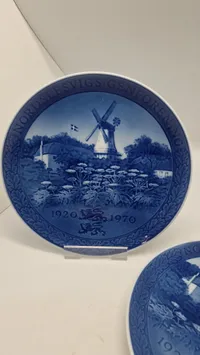 Originale royal Copenhagen genforenings plaketter, 1920-1970