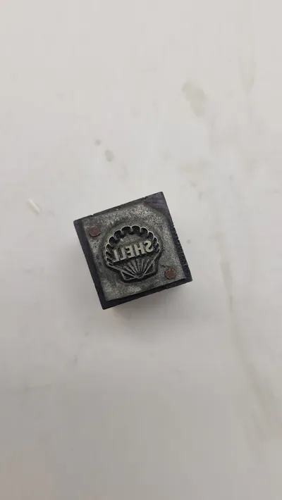 Sjældent Shell stempel
