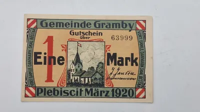 Original nødseddel, Gramby kommune