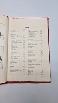 original instruktionsbog for en MG "One and a Quarter Litre" (Series "Y").