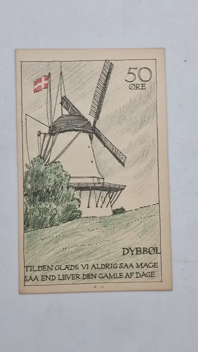 Original nødseddel, Dybbøl