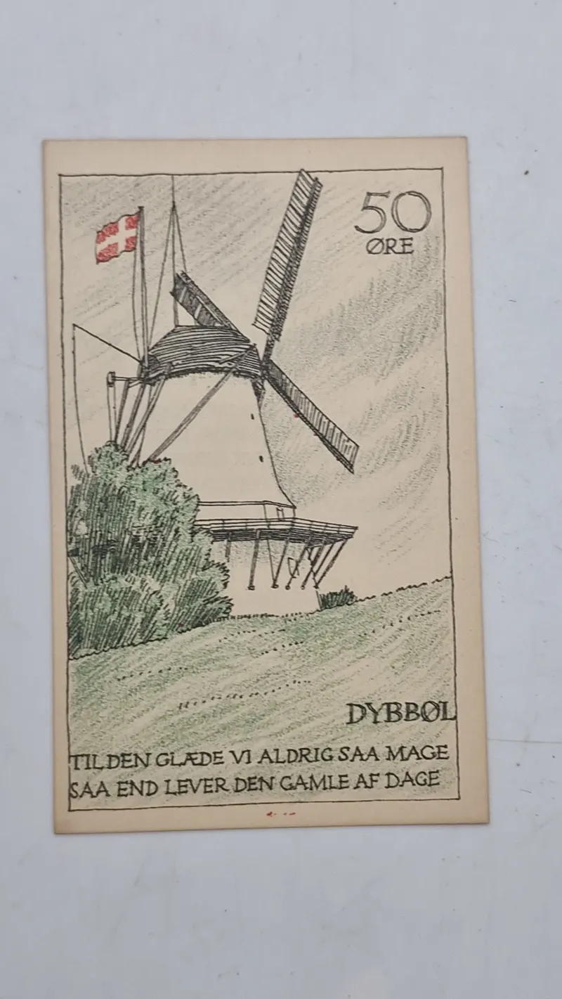 Original nødseddel, Dybbøl