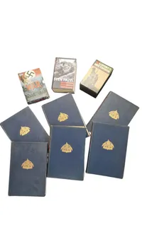 Lot ww2 bøger og dvd boks