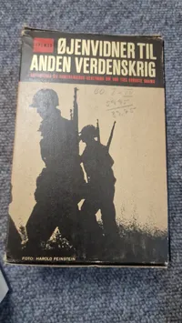 Lot ww2 bøger og dvd boks