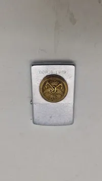 Zippo lighter med knap fra DSB’s færger