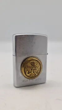 Zippo lighter med knap fra DSB’s færger