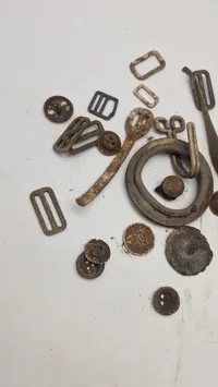 Originalt tysk lot ww2, jordfund fra østfronten