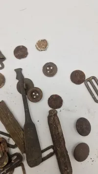 Originalt tysk lot ww2, jordfund fra østfronten