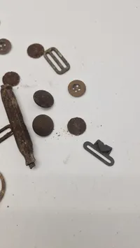 Originalt tysk lot ww2, jordfund fra østfronten