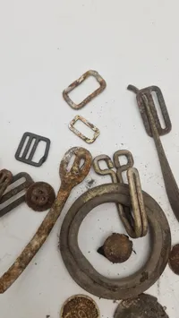 Originalt tysk lot ww2, jordfund fra østfronten