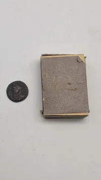 Original romersk mønt fra kejser Konstantin den Store, som regerede fra 307 til 337 e.Kr.
