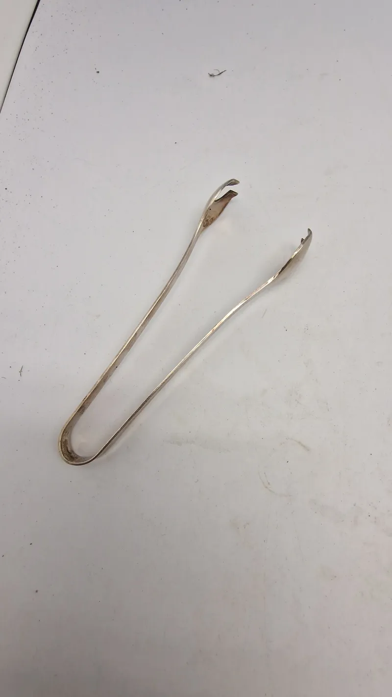 Sukkertang, sterlingsølv - vægt 58,2 gram