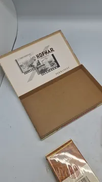 Samling tobaks æsker mm. Sumatra med indhold