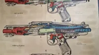 Undervisnings planche, let maskingevær M/62