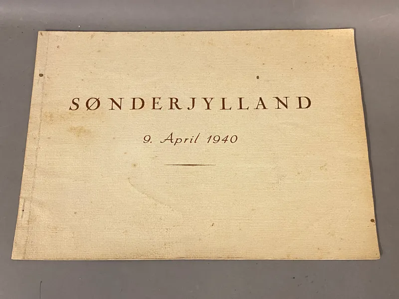Originalt hæfte - Sønderjylland 9.april 1940