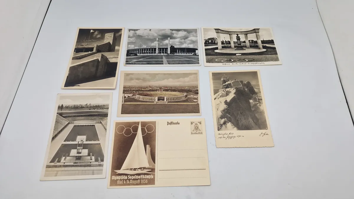 Samling originale olympiade effekter, 1936