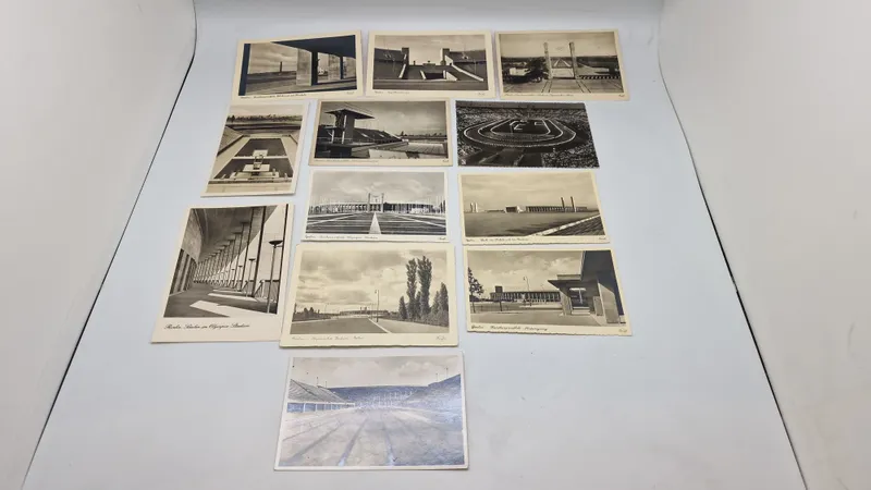 Samling originale olympiade effekter, 1936