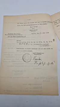 Samling originale olympiade effekter, 1936