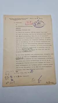 Samling originale olympiade effekter, 1936